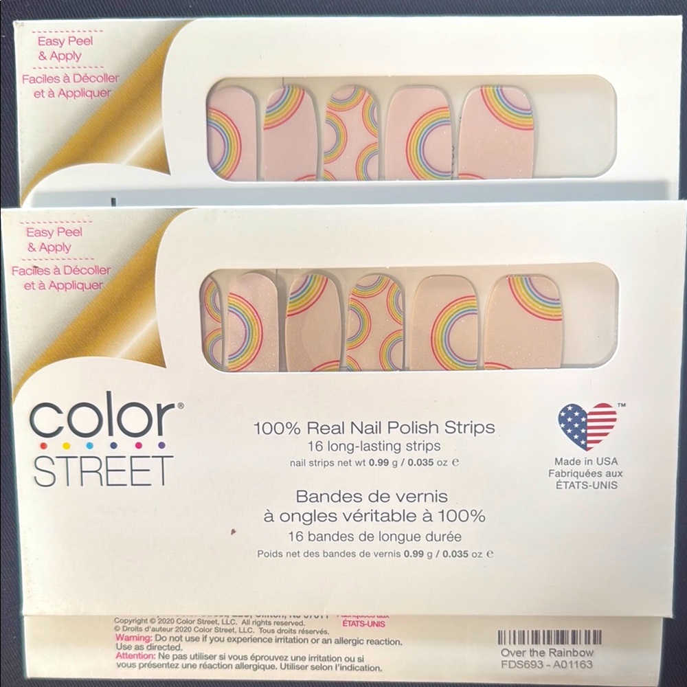 Color Street Over the Rainbow Nail Strips